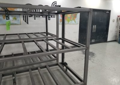 a large welded frame