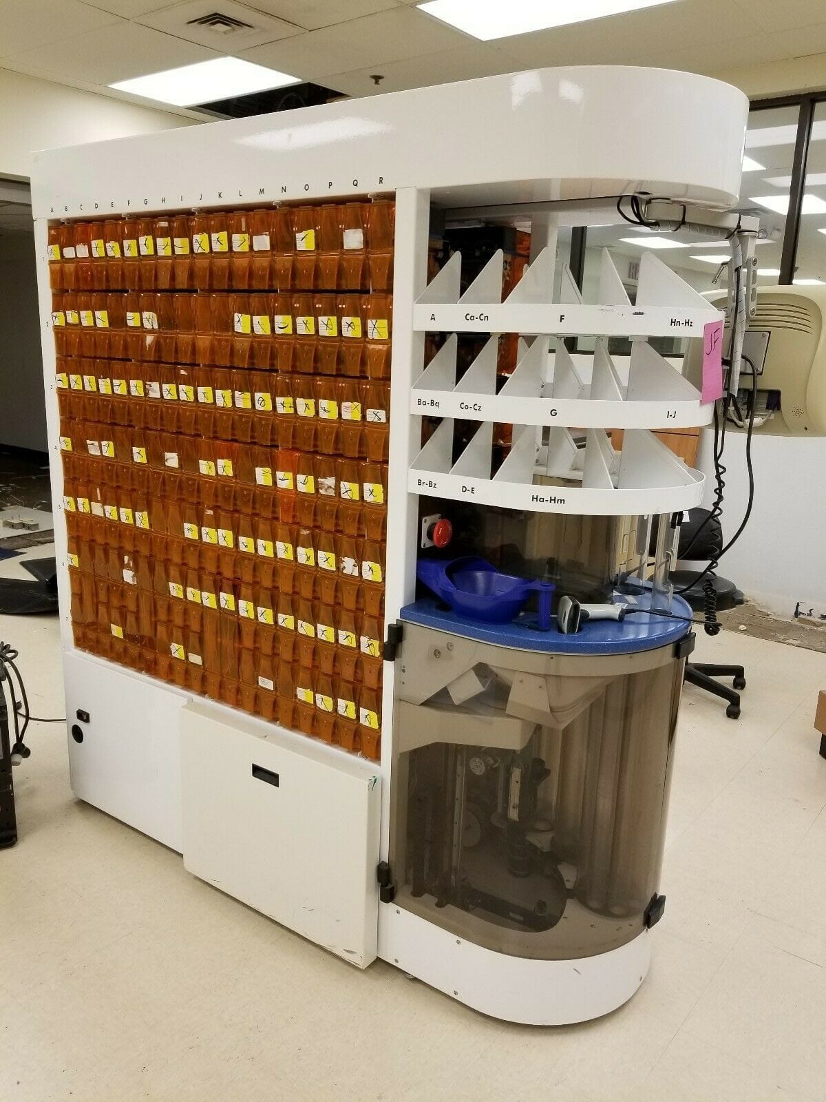 P-Frame large pill dispenser