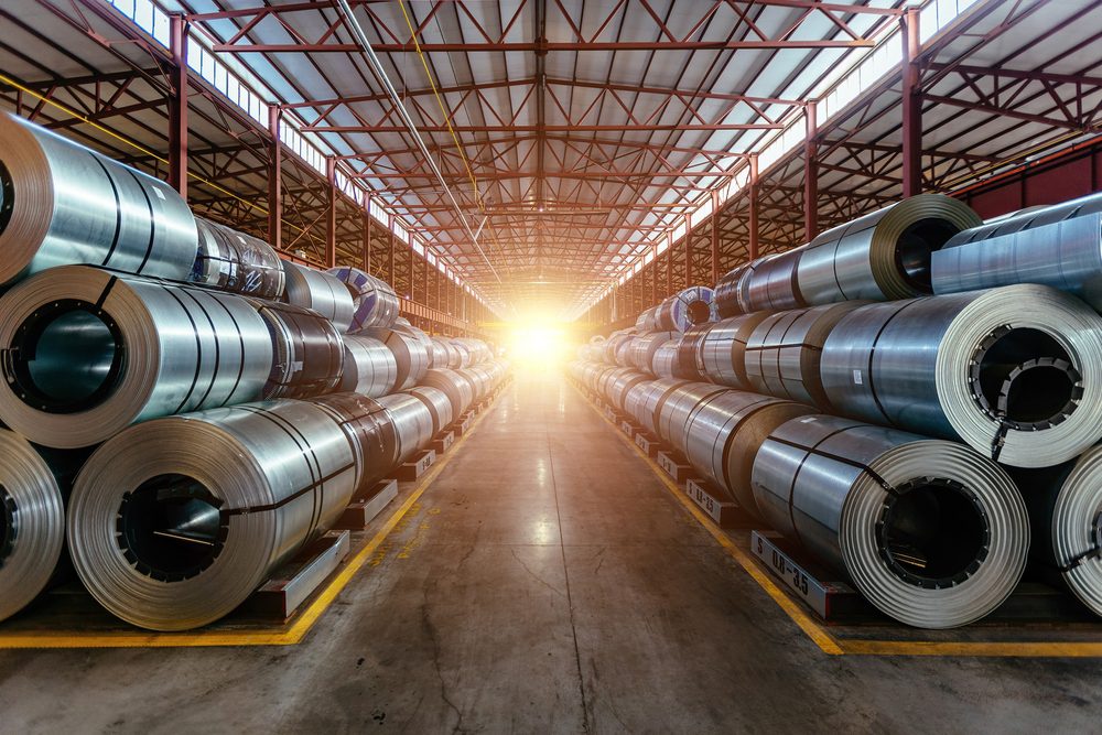 stack of alloy steel tubes